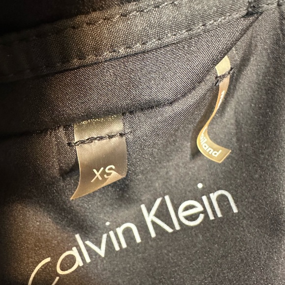 Calvin Klein Trench Coat Women's
Xs Black Long Raincoat Belted - Picture 7 of 17